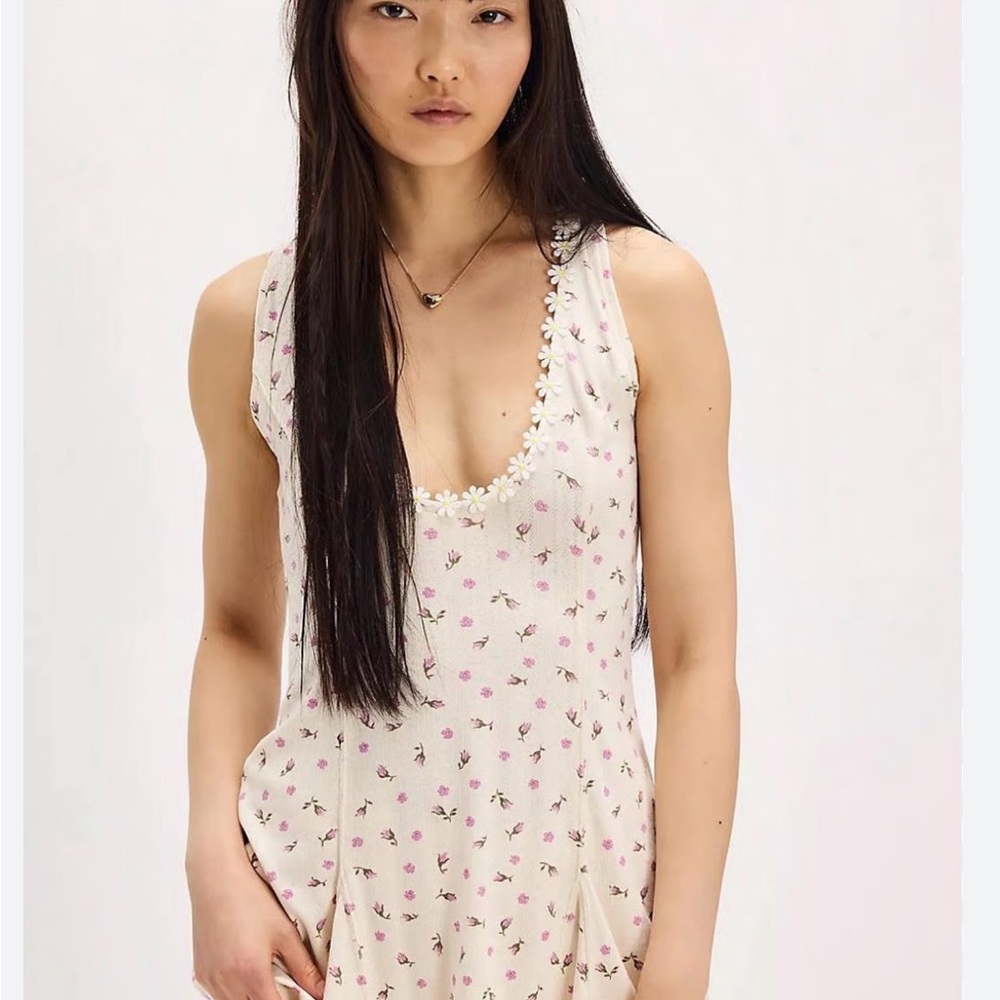 Free People Bali Isn’t it lovely Floral Mini Dress
